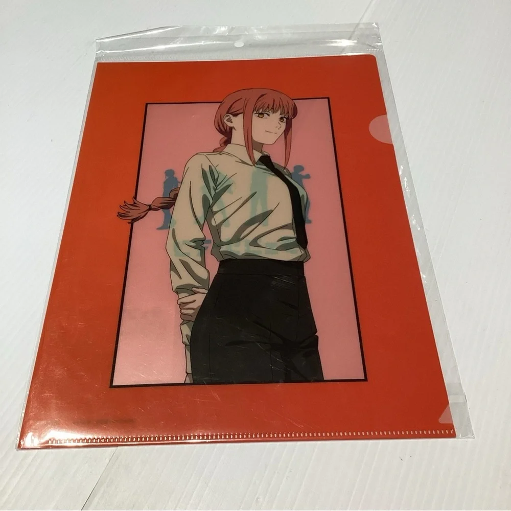 Chainsaw Man Makima Clear File Folder Banpresto Bandai Namco Anime Japan - Picture 2 of 6